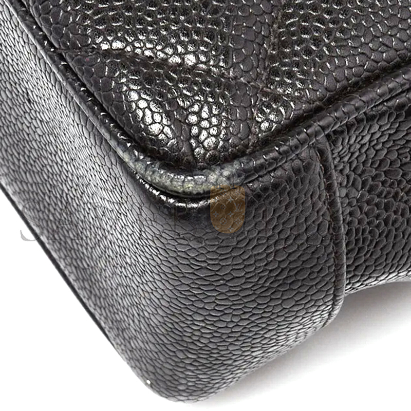 CHANEL SMALL MATELASSE CHAIN SHOULDER BAG CAVIAR QUILTED 633595 (28*23*9cm)